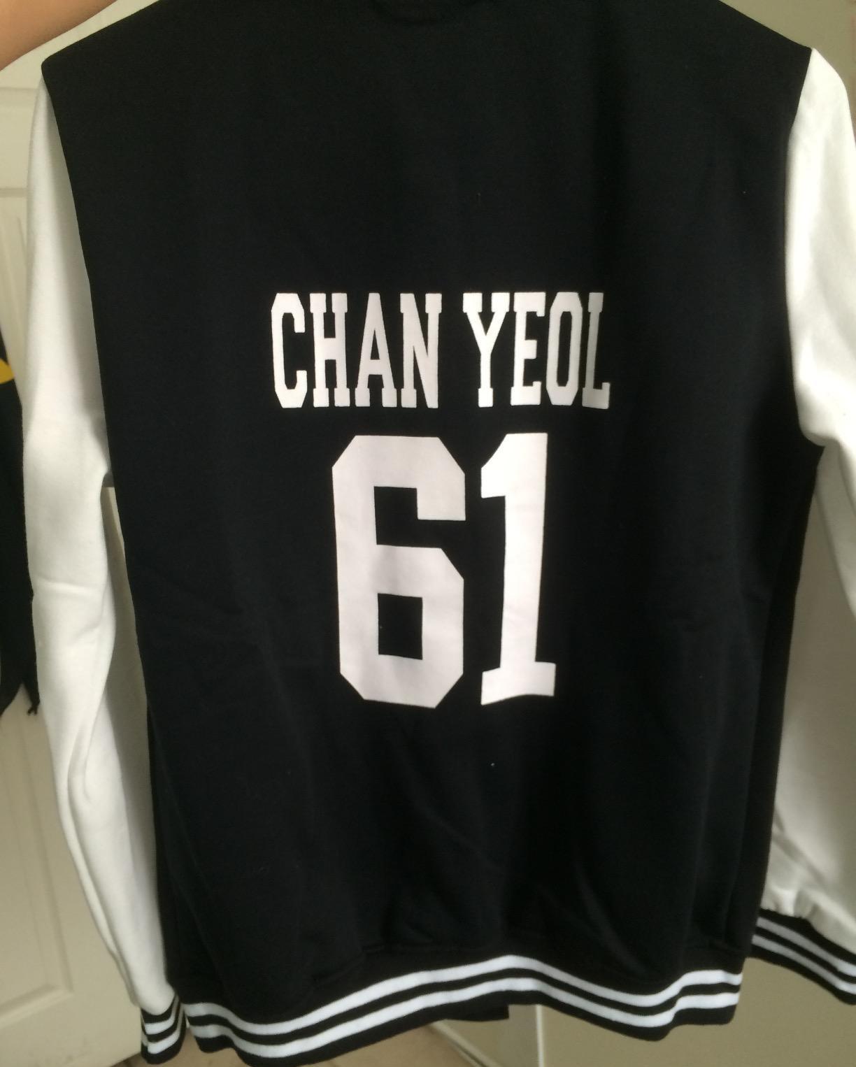 EXO Black Baseball Jacket