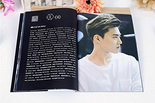 EXO Exodus Lyrics Photobook Pages