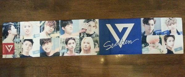 Seventeen Slogan Towel