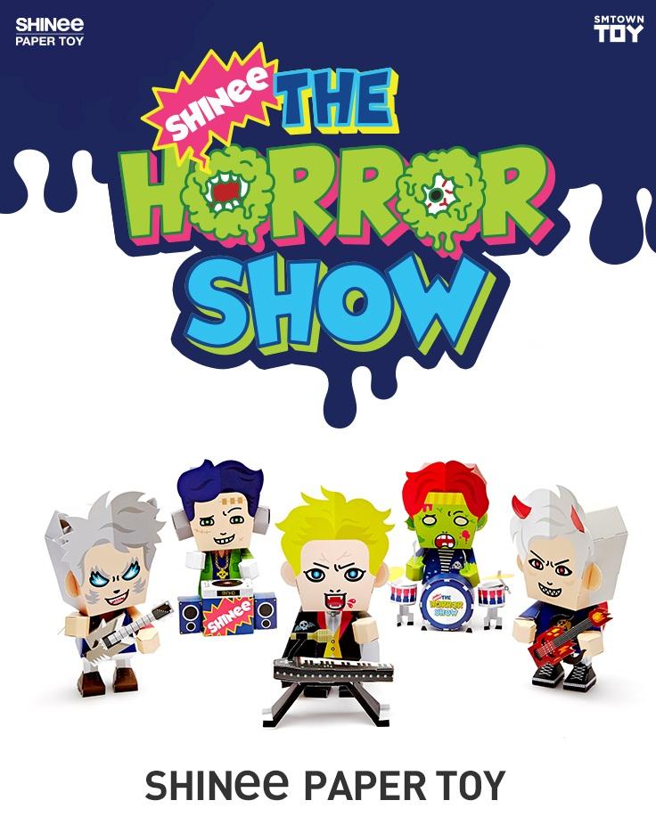 SHINee Paper Toy The Horror Show